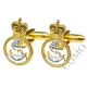 Royal Navy Petty Officer Cufflinks (Metal / Enamel)